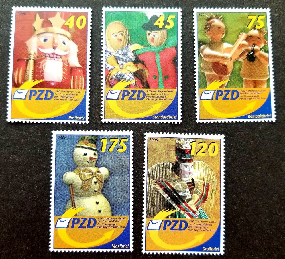 Germany Private Post PZD Toy 2006 Art Culture Statue Craft Musical (stamp) MNH