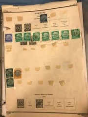 Over 100 Original German Postage Stamps Ranging from Early 1900’s to 1947