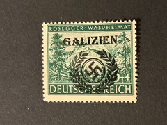 Germany WWII propaganda fantasy ovpt (GALIZIEN) 6+4 Rpf. MNH /s1 #526