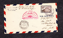 KAPPYS GERMANY #C42 ON 1931 ZEPPELIN POLAR FLIGHT COVER KP115