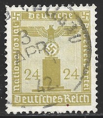 Germany, Scott #S9, 24pf Franchise Issue, Used
