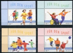 Set No. 2165-2168 Corner Sport Postfrisch MNH BRD 2001