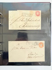 Saxony Briefe-Sammlung Vorphila – German Reich Approx. 200 Piece IN 2 Albums
