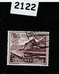 Used stamp Scott B166 1939 Winter relief Culture fund Germany #2122