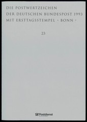 GERMANY FOLDER 1993/23 FRIEDRICH HÖLDERLIN LITERATUR