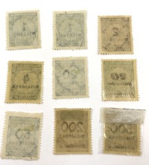 Unhung 9 Germany Deutsches Reich Milliarden & Millionen Marks Stamps Year 1923