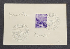 WWI1 WW2 Nazi German Third Reich Germany Postal cover Special cancel VELDES 1941