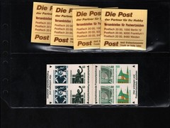 ODZ&ENDZ 5 BERLIN BOOKLET 9N553a MNH Bklt pane, 2ea 10pf, 60 pf, 80pf 100pf 1123