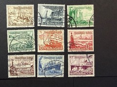 Germany Semi-Postal B 107 – 115 Used* 2024 Scott Catalogue Value $ 18.90