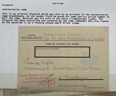 WWII Holocaust Ghetto Litzmannstadt Lodz Brandenburg Concentration Camp Mail