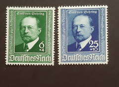1940 EMIL VON BEHRING SET VF MNH GERMANY DEUTSCHLAND