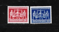 Germany Stamp Scott- #584-585 -Mint/LH-OG- 1948