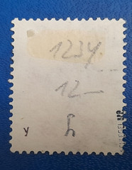 Stamp Germany Reich Service 10 Pfennig 1927 Schlegel BPP Mi. Nr. 123 y (29513)