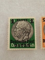 1939 – 1940 German (Occupation of Poland) Deutsche Post OSTEN“ Series