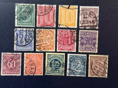 Germany # O1 – O13 Used 2024 Scott Catalogue Value $ 39.75