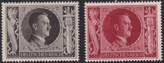 Authentic Stamp Germany Selection 1943 WWII Military Hitler 54th MNH