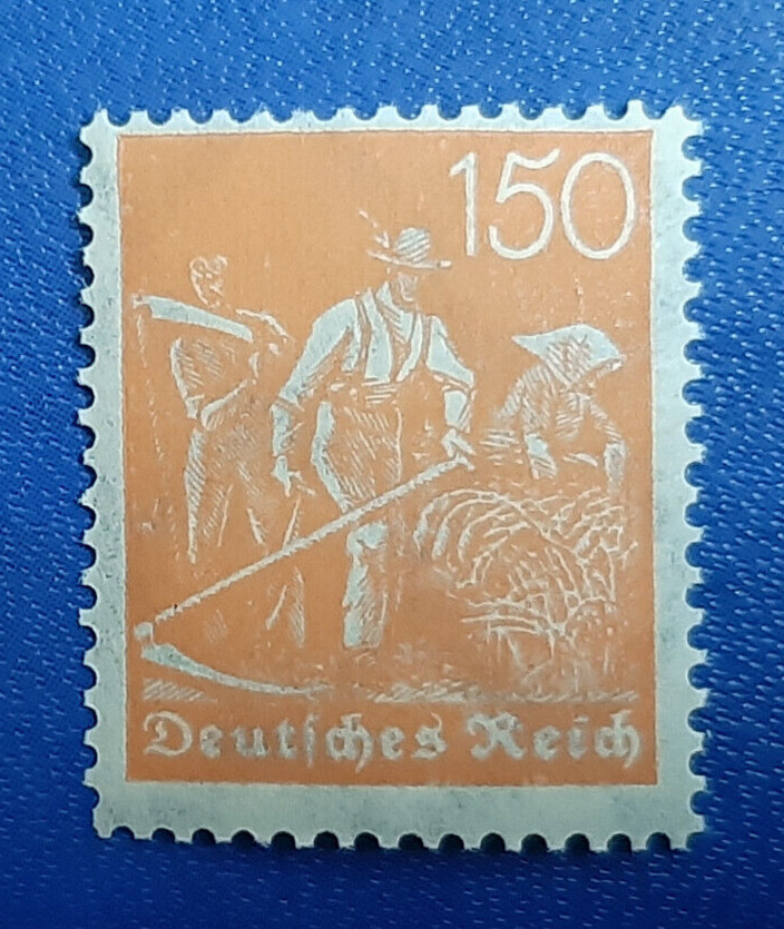Germany Stamp Deutsches Reich 150 Pfennig 1921 Mi. Nr. 189 WZ 2 (22524)