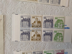 APC w7487 Germany MNH unexploded booklets retail $38.25