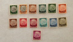 1939 – 1940 German (Occupation of Poland) Deutsche Post OSTEN“ Series
