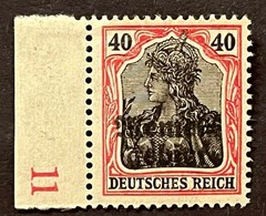 Travelstamps: Germany Occu. Memel OP Stamps 40pf Mint Original Gum MNH OG WMK