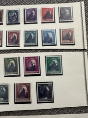 German Schwarzenberg Local Post Set – Mint Hinged Scares Overprint Soviet Union