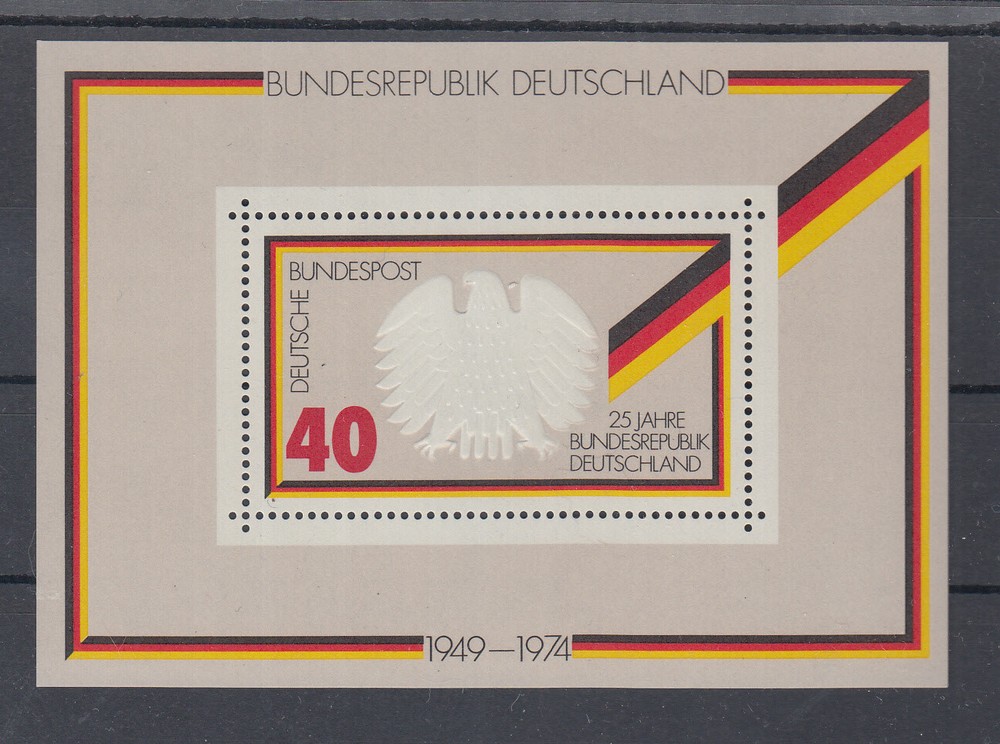 Germany 1974 – 25 years Federal Republic of Germany – Sc. 1145 MNH