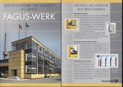 ODZ&GERMANY 60c – SCOTT#: 2806 – FAGUS FACTORY UNESCO WORLD HERITAGE SITE 697