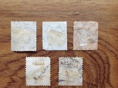 BAVARIA / BAYERN 1900-03 Coats of Arms Used Stamps . Free UK Postage