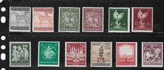 MNH Stamp collection 1930s & 1940s Germany Third Reich Regular postage #2390