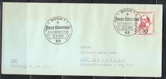 Germany 1970 FDC cover Mi 656 Sc 1050 John Amos Comenius,educator,Bonn