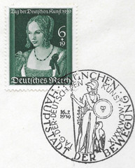 GERMANY Cover 1939 National Day of Art commemorative cancel! Munich🔥MI#700🔥