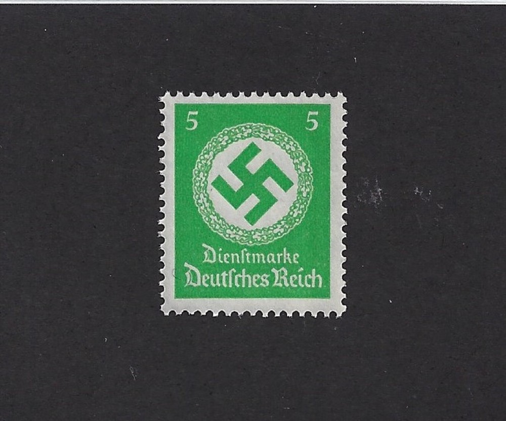 MNH stamp Sc 082 1934 PF05 Large Swastika Third Reich era Germany Official
