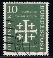 Stamp Germany, Scott # 744 used
