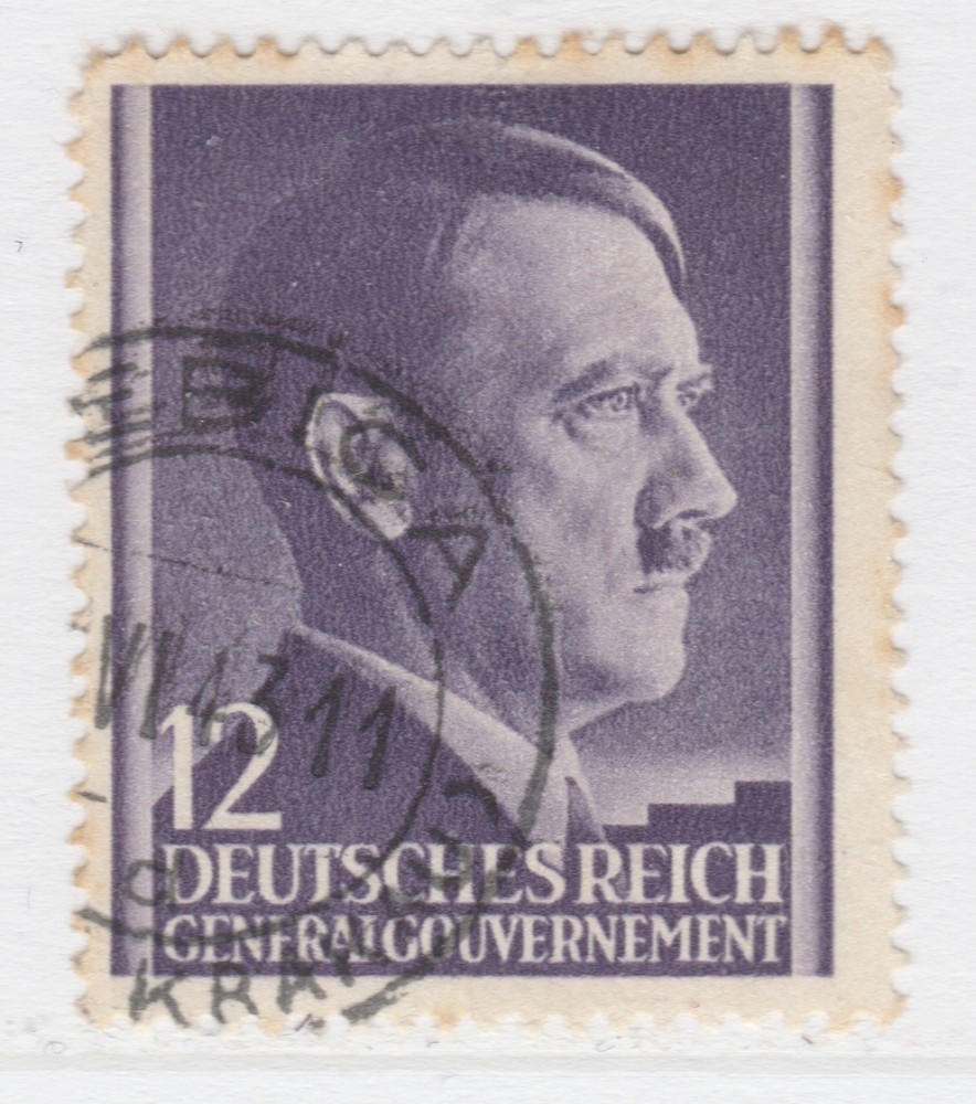 Germany WWII Poland General Government 1941 12gr Used A25P53F20286
