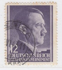 Germany WWII Poland General Government 1941 12gr Used A25P53F20286