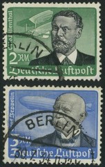 Germany #C3-C14 #C46-C56 Airmail Postage Sets Deutsches Reich Used Mint LH
