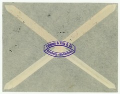 Germany to USA 1936 Airmail Cover 6th International Local Government Congress
