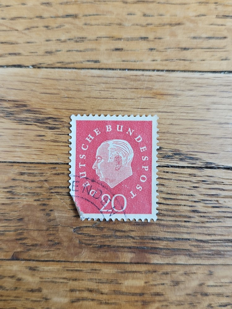 Germany Stamp Prof Dr. Theodor Heuss 20pf Used