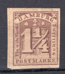 GERMANY, NORTH CONFEDERATION, SC # 9 a, M NO GUM