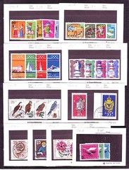 GERMANY USED SELECTION. (106) DIFFERENT ITEMS. SOUND F-VF. SCV $513