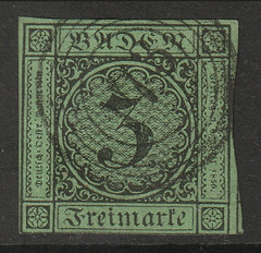 Germany Baden SC# 7 Used / Krautheim Cancel – S42797