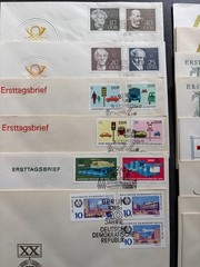 East Germany (DDR) 21x (all different) FDC 1969