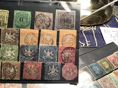WURTTEMBERG, WERTEMBERG CLASSICS. 1851-1865 German States lot of 23 Stamps