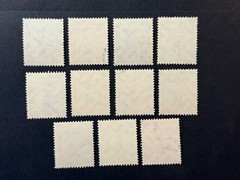 Germany # S1 – S11 Used 2024 Scott Catalogue Value $ 45.40