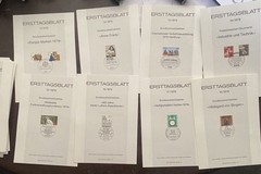 Lot of 74 Vintage German First Day Cover Issue Stamps, 1977/78/79 VGC