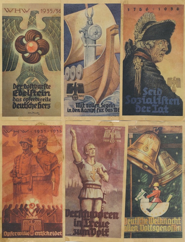 Stamp Germany Revenue WWII Fascism War Era Winterhilfswerk Charity Lot 1 MNG