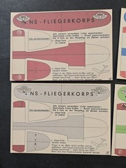 FLIEGER KORPS KIDS MODEL TOY AIRPLANES Third Reich Nazi German Postcard set of 4