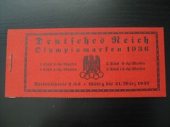 THIRD REICH Mi. #MH 42.1 scarce mint MNH stamp booklet! CV $240.00