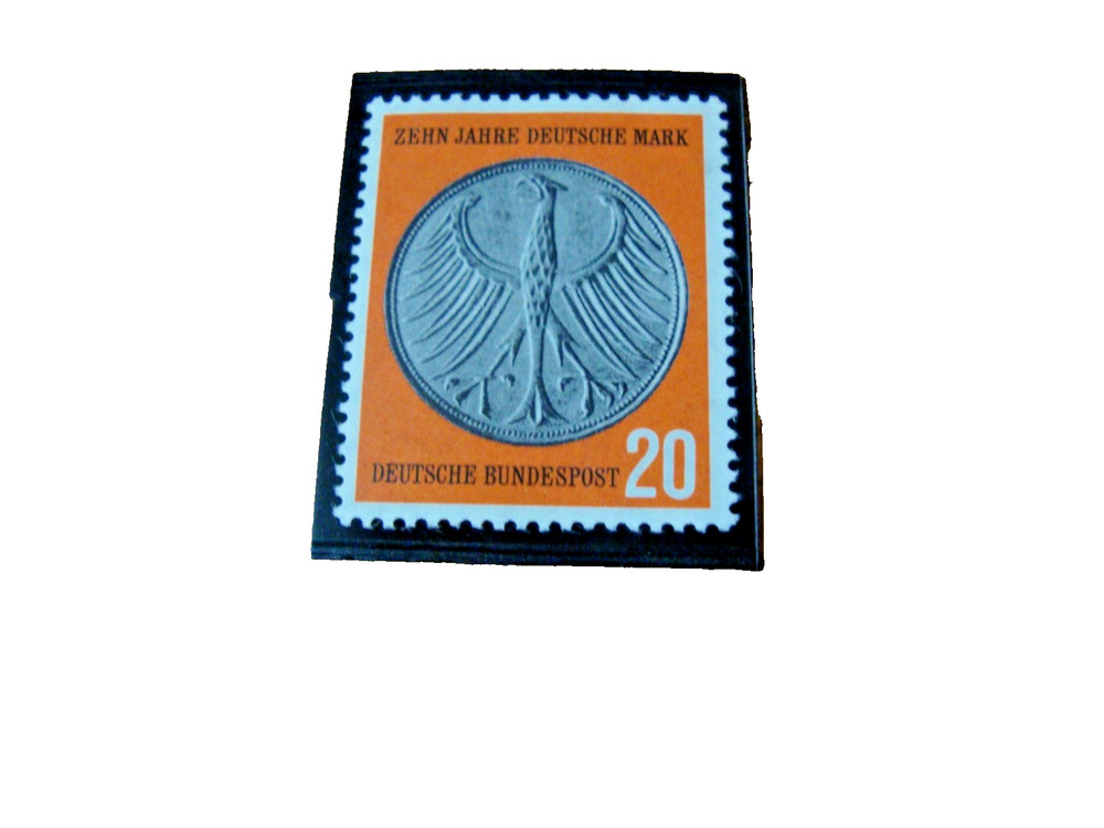 GERMANY BRD STAMP 1950’S 5 MARK COIN LOT 13 MNH