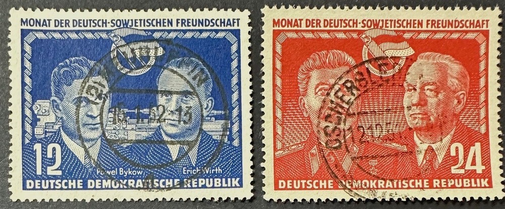 GERMANY DDR 92 – 93 Lovely Used Set XF SMALL TOWN CDS